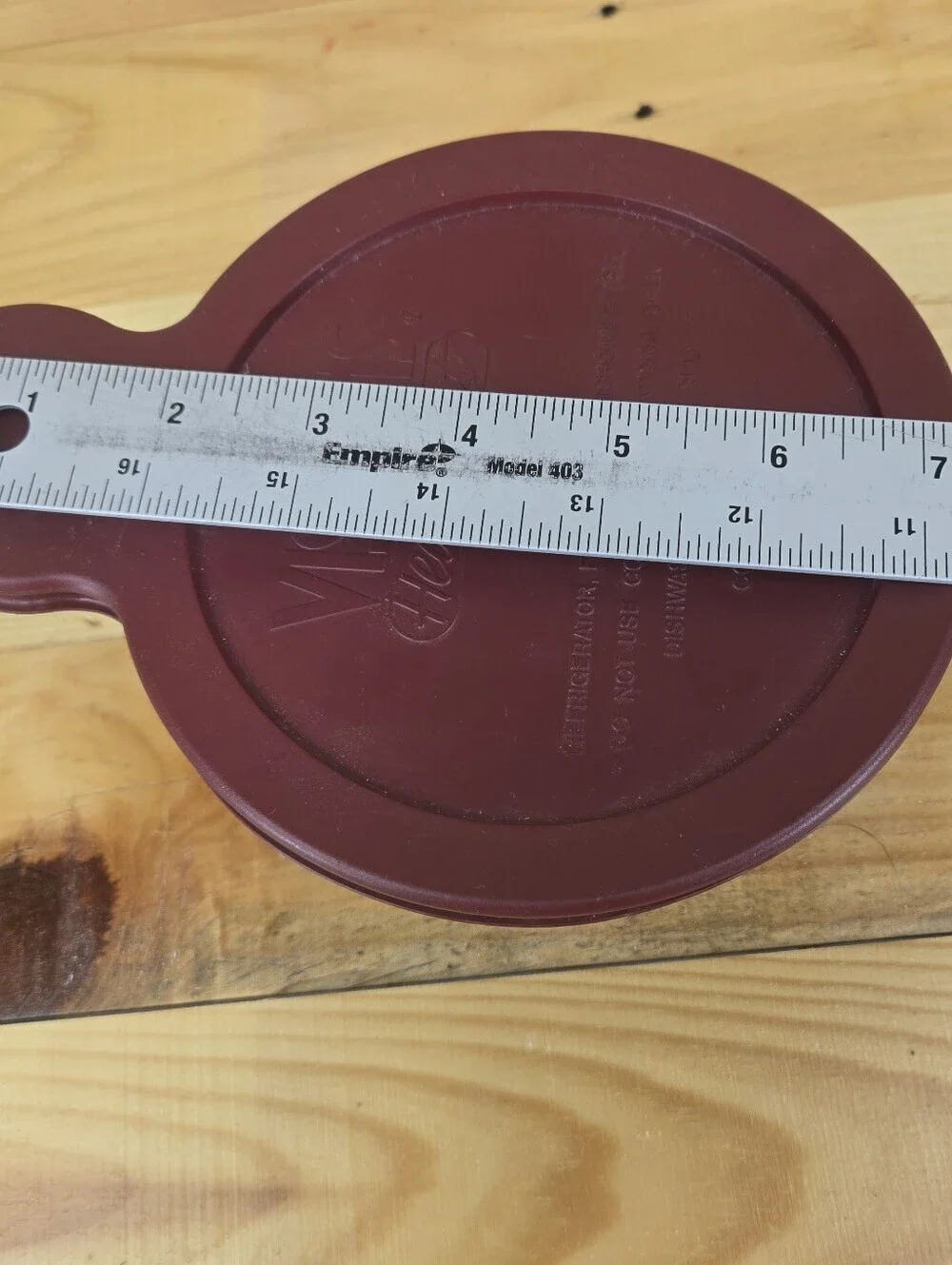 Vintage Cranberry Corning Visions Heat n Eat  Grab It Bowl V-150-B V-150-PC Lid